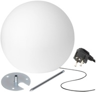 ZÁHRADNÁ GUĽOVÁ LAMPA STOJANÁ E27 IP44 30cm