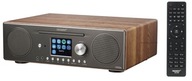 Internetové rádio WiFi FM DAB+ CD prehrávač Ferguson i450s Spotify Brown