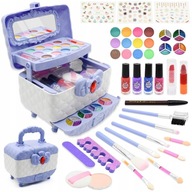 MAKEUP A NECHTOVÁ KOZMETIKA SET MAKE-UP BOX DARČEK PRE DETI MAKEUP A NECHTOVÁ KOZMETIKA SET MAKE-UP BOX DARČEK PRE DETI