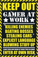 Nástenný plagát Gaming Keep Out 61x91,5 cm Nástenný plagát Gaming Keep Out 61x91,5 cm