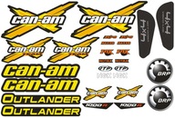Nálepka Can-Am Outlander Decals 4 farby Nálepka Can-Am Outlander Decals 4 farby