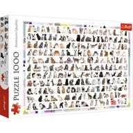 1000 dielikov puzzle Koláž 208 klubov mačiek 10498