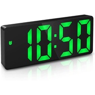 ELEKTRONICKÉ HODINKY ŠTANDARDNÝ BUDÍK LED TEPLOMER TICHÝ ALARM ČIERNE HODINY ELEKTRONICKÉ HODINKY ŠTANDARDNÝ BUDÍK LED TEPLOMER TICHÝ ALARM ČIERNE HODINY