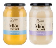 Akáciový + facéliový med 1150g rodinný včelín Akáciový + facéliový med 1150g rodinný včelín