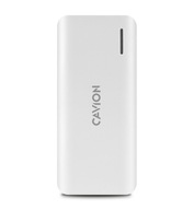 Powerbanka Cavion 10000 mAh biele 2xUSB LED svetlo