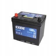EXIDE EXCELL 60Ah 390A L + batéria