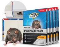 5x SKLENENÁ PASCA LEP NA MYŠI A HLODAVCE 5x SKLENENÁ PASCA LEP NA MYŠI A HLODAVCE