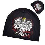 Čiapka s poľským vlasteneckým zimným fanúšikom Eagle Fighting of Poland Čiapka s poľským vlasteneckým zimným fanúšikom Eagle Fighting of Poland
