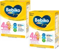 BEBIKO JUNIOR 4R MLIEKO S LEKOM 24m+ 2x600G BEBIKO JUNIOR 4R MLIEKO S LEKOM 24m+ 2x600G