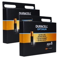 DURACELL OPTIMUM DURALOCK ULTRA POWER LR3 AAA ALKALICKÉ BATÉRIE 16 ks. DURACELL OPTIMUM DURALOCK ULTRA POWER LR3 AAA ALKALICKÉ BATÉRIE 16 ks.