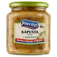 Provitus Mladá kapusta s kôprom, 480g