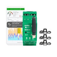 Monitor Merač elektrického prúdu 100A SUPLA WIFI MEW-01
