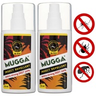 Mugga 50% DEET sada ochrany pred uhryznutím 2x Mugga 50% DEET sada ochrany pred uhryznutím 2x