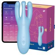 Satisfyer Threesome 4 Connect App USB N stimulátor Satisfyer Threesome 4 Connect App USB N stimulátor