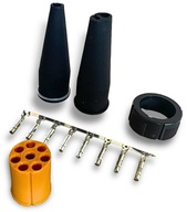 ZÁSUVNÝ KONEKTOR BAJONETOVÝ 8PÍLOVÝ ŽLTÉ/ĽAVÝ MULTIPOINT V ZÁSUVNÝ KONEKTOR BAJONETOVÝ 8PÍLOVÝ ŽLTÉ/ĽAVÝ MULTIPOINT V