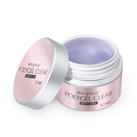 Akrylový gél na nechty Clear PolyGel Transparent 50 ml Aba Group Akrylový gél na nechty Clear PolyGel Transparent 50 ml Aba Group