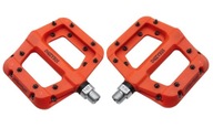 Pedále na bicykel Platforma Oranžové MZYRH Nylon 3 ložiská Pedále na bicykel Platforma Oranžové MZYRH Nylon 3 ložiská