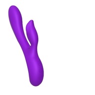 Dámsky obojstranný vibrátor na masturbáciu, kompletne silikónový Dámsky obojstranný vibrátor na masturbáciu, kompletne silikónový