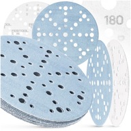 10x FESTOOL BRÚSNY PAPÍROVÝ DISK NÁMORNÍCKA MODRÁ S OTVORMI STF D150/48 P180 10x FESTOOL BRÚSNY PAPÍROVÝ DISK NÁMORNÍCKA MODRÁ S OTVORMI STF D150/48 P180