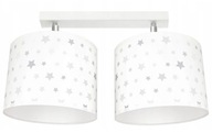 Stropné svietidlo WHITE STARS 2 LED luster