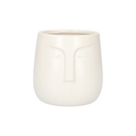 DEKORATÍVNY obal na kvetináč FACE 14x15 cm HOMLA DEKORATÍVNY obal na kvetináč FACE 14x15 cm HOMLA