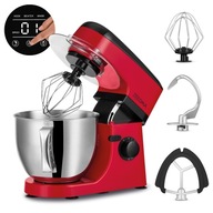 Planetárny kuchynský robot ZEEGMA 1800W 5L LCD DOTYKOVÝ MIXÉR ČERVENÝ Planetárny kuchynský robot ZEEGMA 1800W 5L LCD DOTYKOVÝ MIXÉR ČERVENÝ