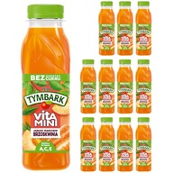 Tymbark Vitamini 100% broskyňa jablko 12x 300ml Tymbark Vitamini 100% broskyňa jablko 12x 300ml