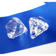 DIY CRYSTALS DIAMOND lustrové ozdoby prívesky 50 ks DIY CRYSTALS DIAMOND lustrové ozdoby prívesky 50 ks