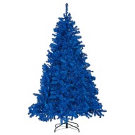 Umelý vianočný stromček 180 cm modrý FARNHAM