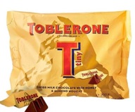 Toblerone mini švajčiarske čokoládové tyčinky Toblerone mini švajčiarske čokoládové tyčinky