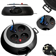 PREdlžovací OBOJKOVÝ KÁBEL 3M 3 ZÁSUVKY 2 X USB OCHRANA KOMFORTNEJ LINKY PREdlžovací OBOJKOVÝ KÁBEL 3M 3 ZÁSUVKY 2 X USB OCHRANA KOMFORTNEJ LINKY