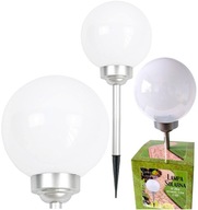 LED SOLÁRNA ZÁHRADNÁ LAMPA, veľká MLIEČNA GUĽA LED SOLÁRNA ZÁHRADNÁ LAMPA, veľká MLIEČNA GUĽA