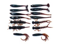 Arent Bait Sada žuvačiek vo farbe téglika: 18 Mix Arent Bait Sada žuvačiek vo farbe téglika: 18 Mix