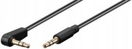 Stereo audio prepojovací kábel AUX-3,5 mm, 3-pin-1m