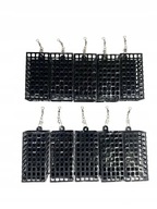 KZK-15g-10 Bait Feeder, 15g Bait Feeders with Swivel - 10 ks. KZK-15g-10 Bait Feeder, 15g Bait Feeders with Swivel - 10 ks.