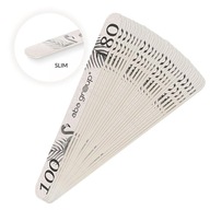 Aba Pilník na nechty 50 ks Slim Straight 100/180 Aba Pilník na nechty 50 ks Slim Straight 100/180
