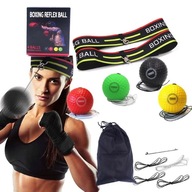 4 x súprava reflexných lôpt na tréning dvojitého boxu 4 x súprava reflexných lôpt na tréning dvojitého boxu