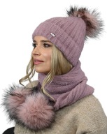 Alpaca Warm Set HAT + šál - farby Al4 Alpaca Warm Set HAT + šál - farby Al4