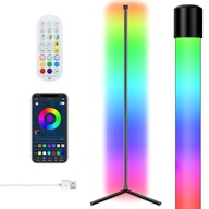 ROHOVÁ LED RGB STOJNÁ LAMPA 150CM