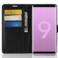 Flipové puzdro Litchi Wallet pre Galaxy Note 9