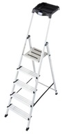 Samostatne stojaci rebrík Krause Secury MultiGrip 1x5 Samostatne stojaci rebrík Krause Secury MultiGrip 1x5
