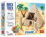 Brick Trick Travel Pyramid Postavte z tehly Trefl