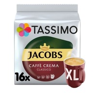 Tassimo Jacobs Caffe Crema XL kapsuly 16 ks. Tassimo Jacobs Caffe Crema XL kapsuly 16 ks.