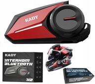 MOTOCYKLOVÝ INTERKOM KADY K2 BLUETOOTH + PRE 6MOTO +ZDIEĽANIE HUDBY +LEKTOR PL MOTOCYKLOVÝ INTERKOM KADY K2 BLUETOOTH + PRE 6MOTO +ZDIEĽANIE HUDBY +LEKTOR PL