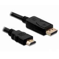 DisplayPort - HDMI kábel Akyga AK-AV-05 1,8m DisplayPort - HDMI kábel Akyga AK-AV-05 1,8m