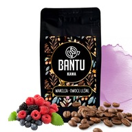 BANTU Vanilka - Lesné ovocie - Kávové ZRNKY 200g BANTU Vanilka - Lesné ovocie - Kávové ZRNKY 200g