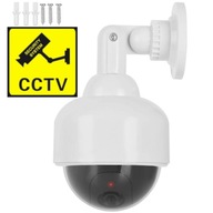 VEĽKÁ monitorovacia kamera VEĽKÁ + NÁLEPKA + BLIKÁCA LED + KOLÍKY VONKAJŠIE