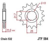 JT PREDNÉ OZNAČENIE 442 15 YAMAHA R6 '99-05 FZR JT PREDNÉ OZNAČENIE 442 15 YAMAHA R6 '99-05 FZR