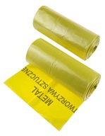 Žlté vrecia na triedenie PLAST 120L 100 ks. Žlté vrecia na triedenie PLAST 120L 100 ks.