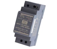 [1ks] napájací zdroj na DIN lištu HDR-30-12 2A 30W 12Vdc Mean Well LED